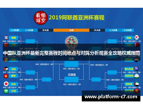 中国队亚洲杯最新完整赛程时间地点与对阵分析观赛全攻略权威指南 中国队亚洲杯最新完整赛程时间地点与对阵分析观赛全攻略权威指南